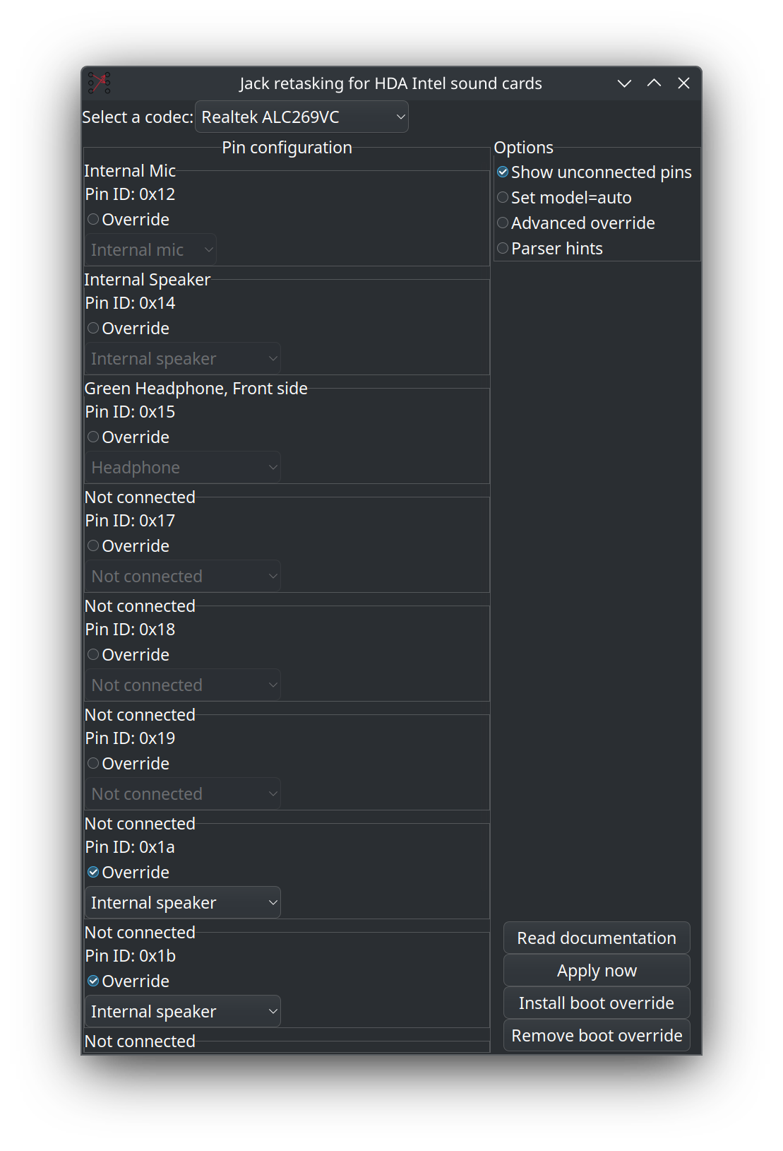 hdajackretask remap nodes